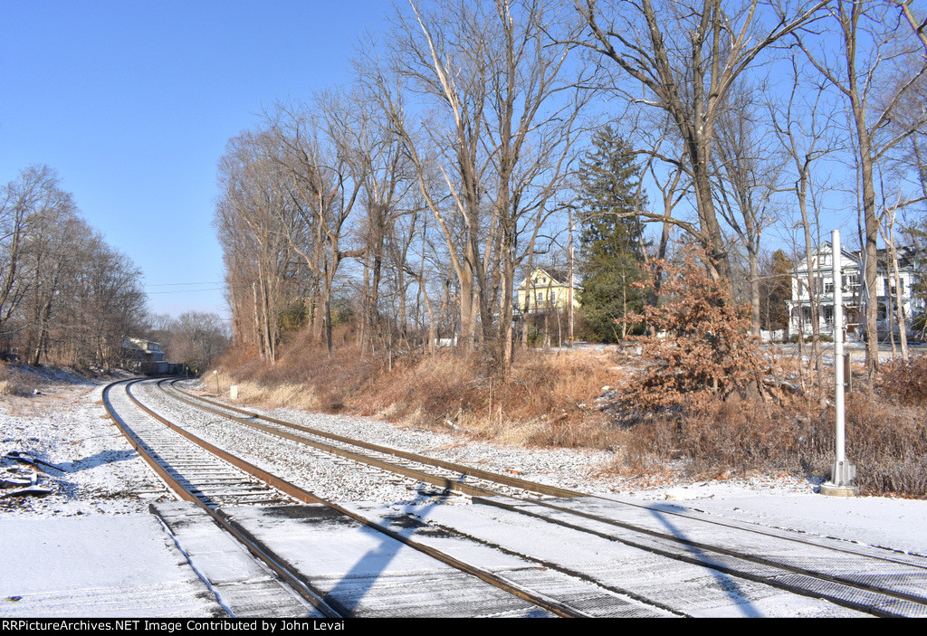 Looking west from Annandale Station